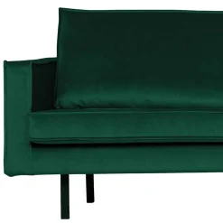 Wohnen Sofas<L Form Sofa Rundecke in Grün Samt - Distroit