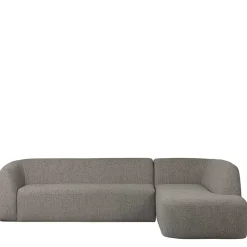 Wohnen Sofas<L Sofa im Skandi Design in Grau Chenille - Grandessa