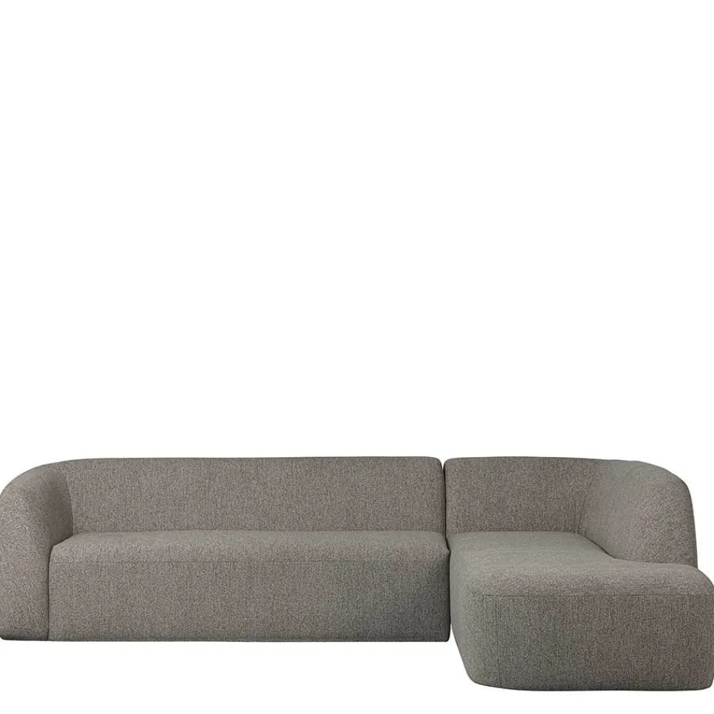 Wohnen Sofas<L Sofa im Skandi Design in Grau Chenille - Grandessa