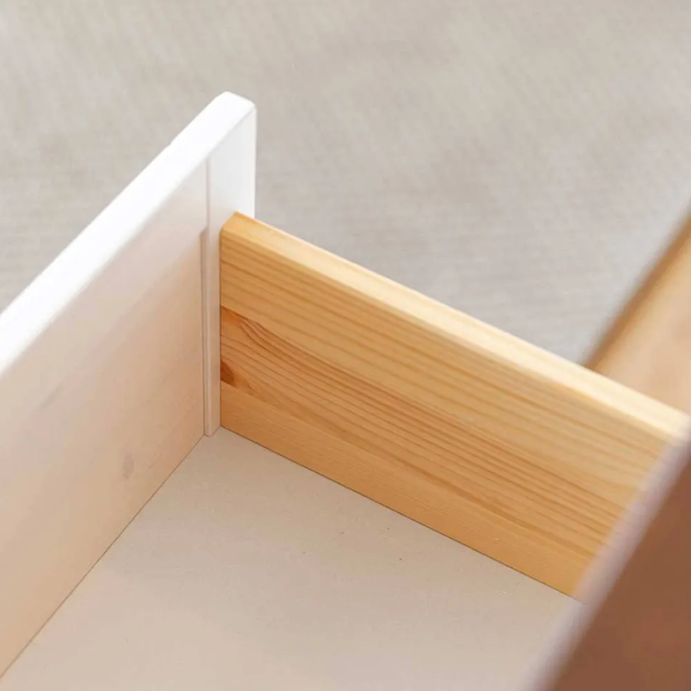 Wohnen Sideboards<Landhaus Anrichte aus Kiefer zweifarbig - Zalya