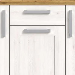 Wohnen Sideboards<Landhaus Anrichte in Holzoptik Lärche Weiß - Tocella