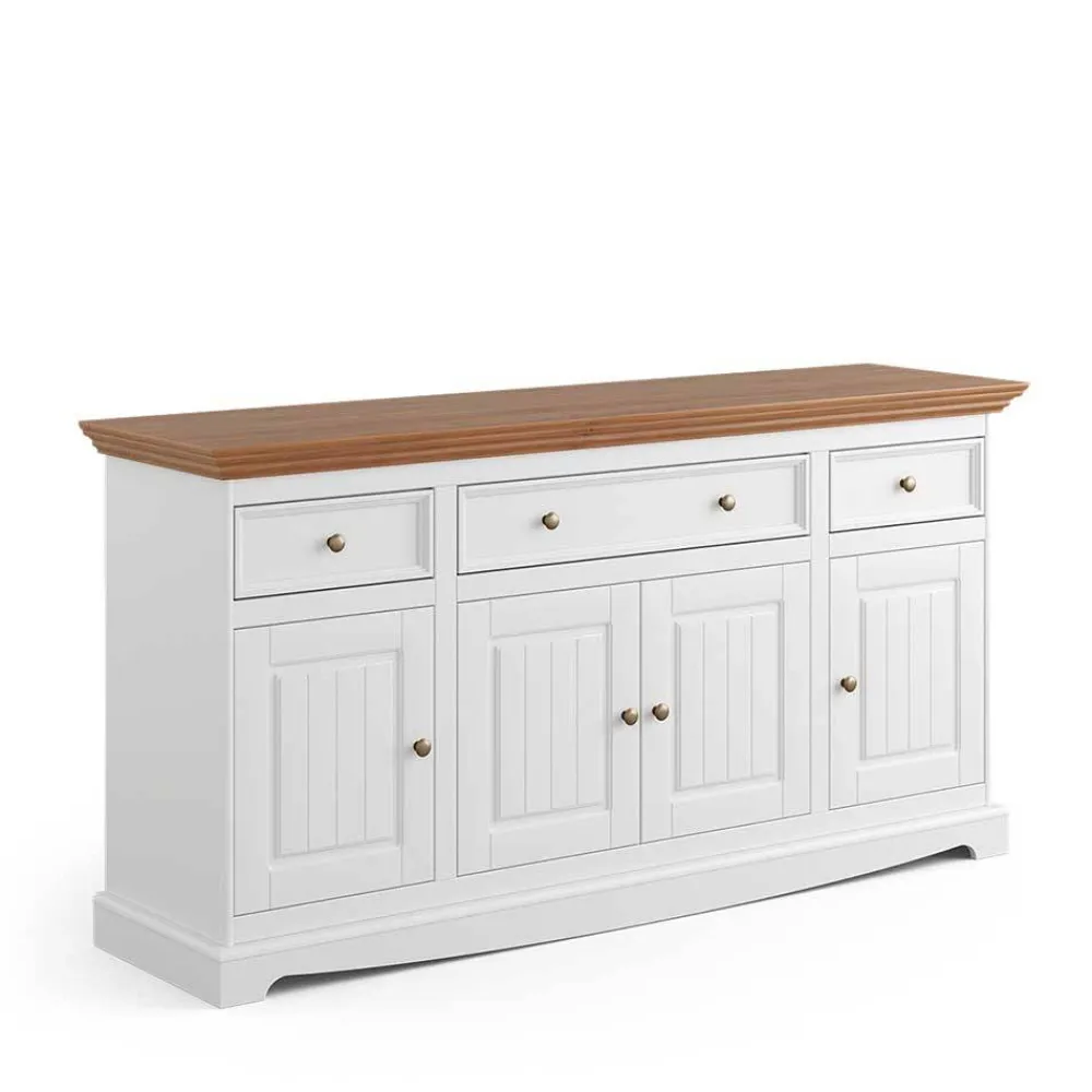 Wohnen Sideboards<Landhaus Anrichte mit Metallgriffen - Bordona