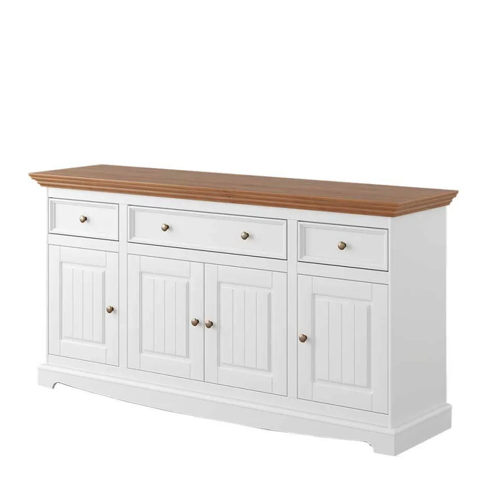 Wohnen Sideboards<Landhaus Anrichte mit Metallgriffen - Bordona