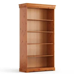 Wohnen Regale<Landhaus Bücherregal aus Kiefer Massivholz - Lusanne