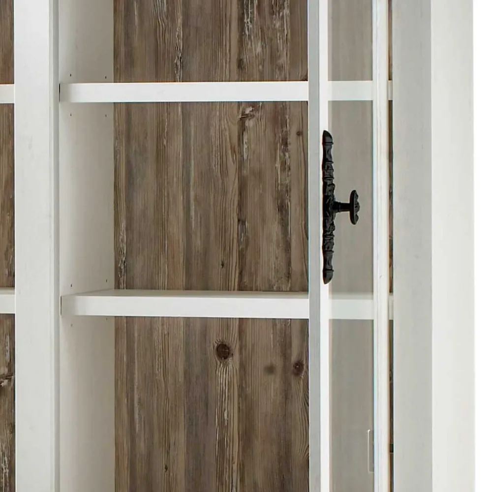 Wohnen Kommoden<Landhaus Buffet Schrank in Weiß Pinie Nedita 184 cm breit