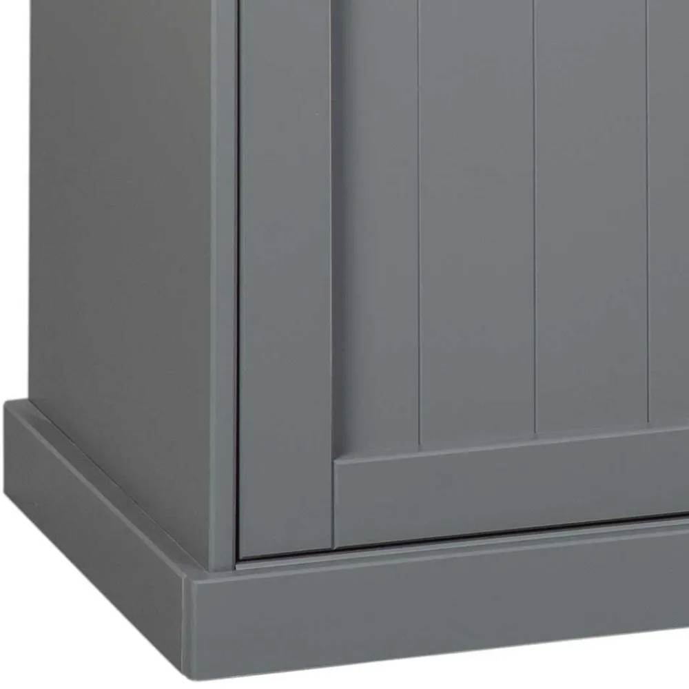 Wohnen Kommoden<Landhaus Buffetschrank in Grau & Braun - Nepplan
