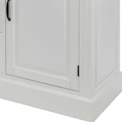 Wohnen Kommoden<Landhaus Buffetschrank in Weiß & Graubraun - Bleaks