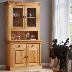 Wohnen Kommoden<Landhaus Buffetschrank Piatra aus Kiefer