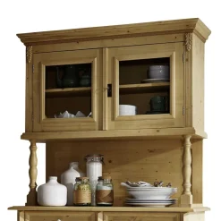 Wohnen Schränke<Landhaus Buffetschrank Zalau aus Fichte Massivholz