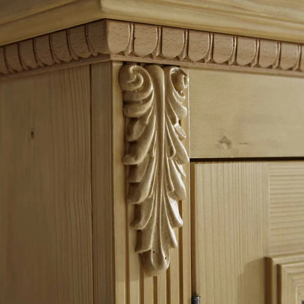 Wohnen Schränke<Landhaus Buffetschrank Zalau aus Fichte Massivholz