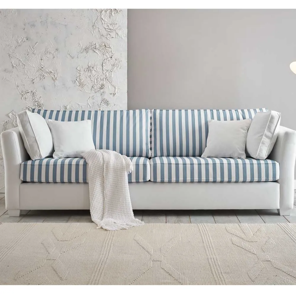 Wohnen Sofas<Landhaus Couch gestreift - Ganbriassa