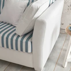 Wohnen Sofas<Landhaus Couch gestreift - Ganbriassa