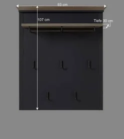 Wohnen Garderoben<Landhaus Dielenmöbel Kombi Set - Thumbs (fünfteilig)