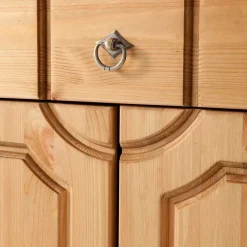 Wohnen Schränke<Landhaus Dielenschrank aus Massivholz - Edranov