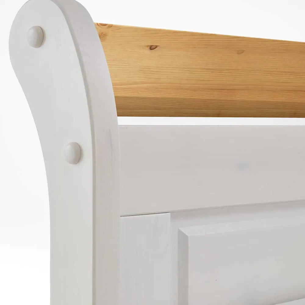 Wohnen Betten<Landhaus Doppelbett & Nachtkommoden - Oradea (dreiteilig)