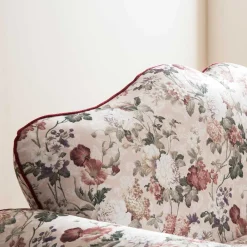 Wohnen Sofas<Landhaus Dreisitzer Sofa mit Blumen - Baonga