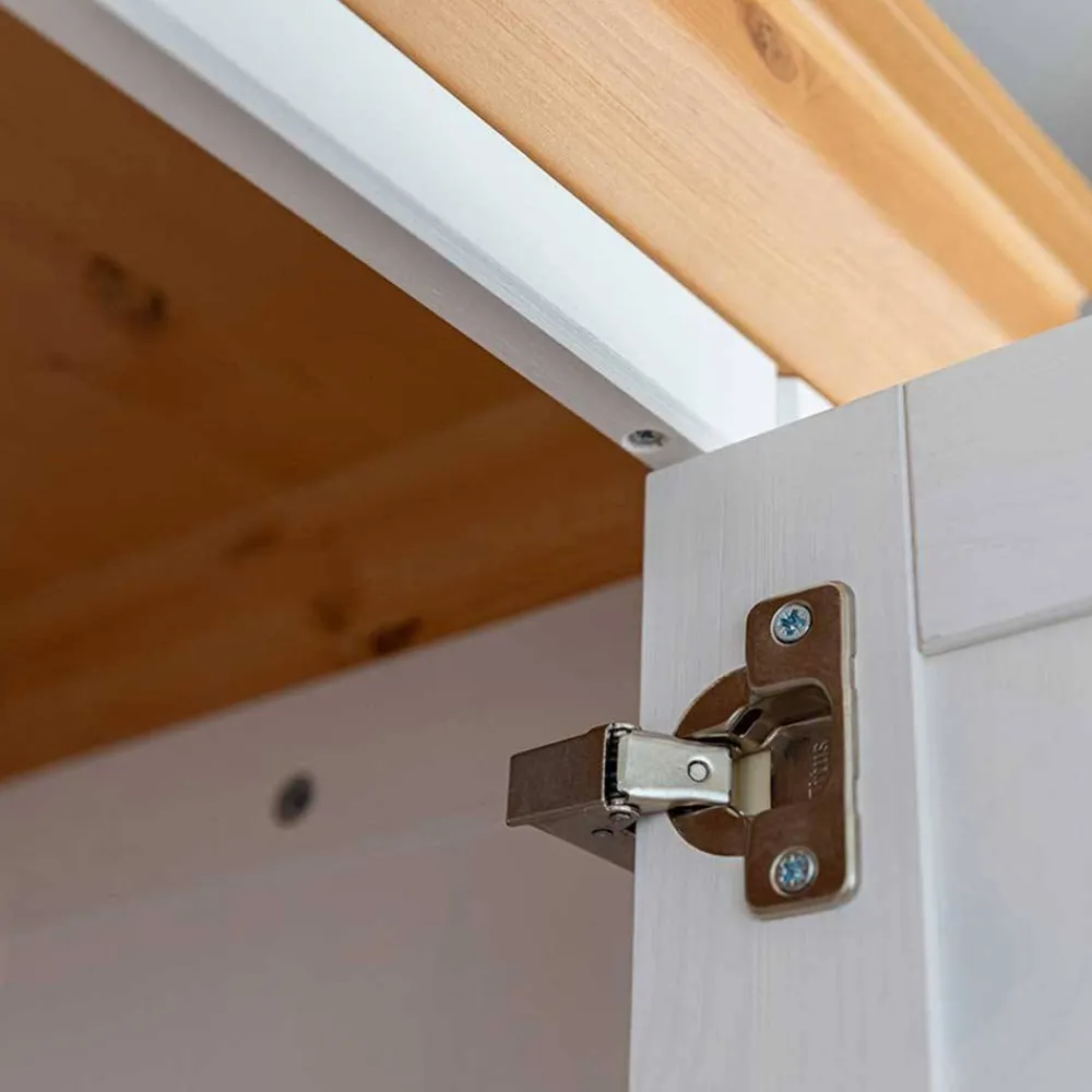 Wohnen Garderoben<Landhaus Flurmöbel Set aus Kiefer - Saluts (dreiteilig)