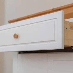 Wohnen Garderoben<Landhaus Flurmöbel Set aus Kiefer - Saluts (dreiteilig)