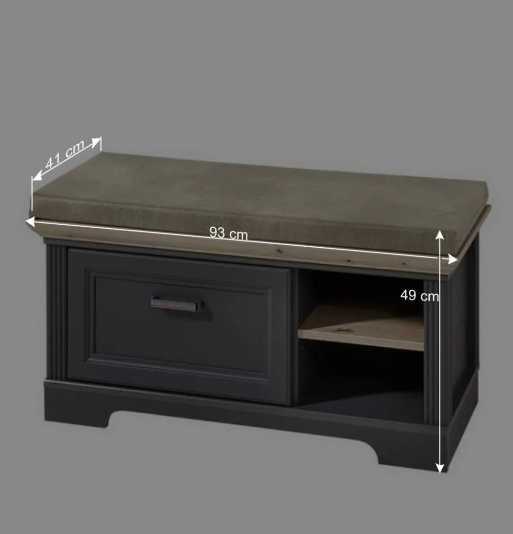 Wohnen Garderoben<Landhaus Garderoben Kombi Set - Thumbs (dreiteilig)