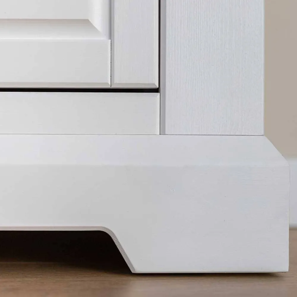 Wohnen Highboards<Landhaus Highboard aus Kiefer zweifarbig - Zalya