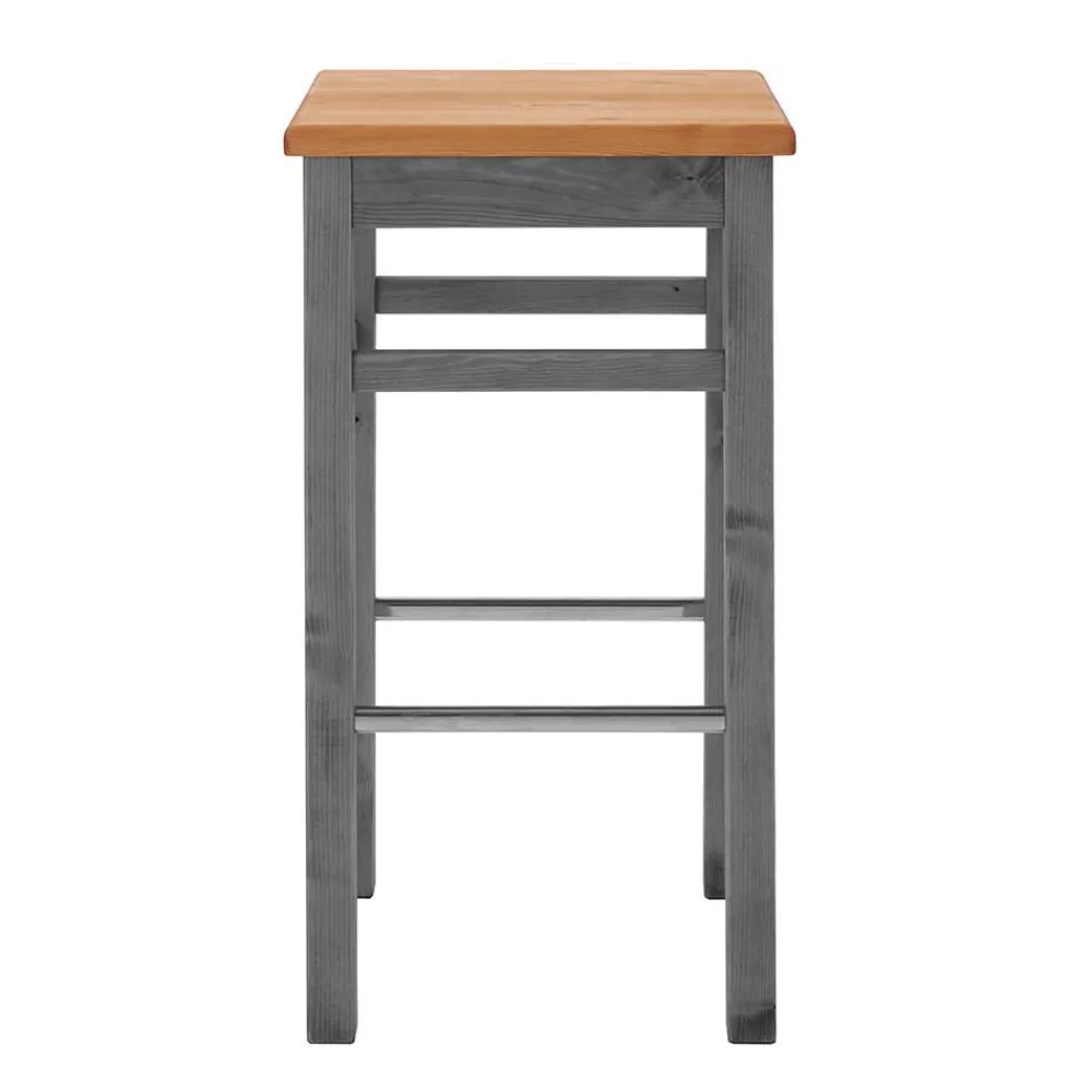 Wohnen Sitzgruppe<Landhaus Hochtisch und Barhocker Set - Ziamora (dreiteilig)