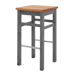 Wohnen Sitzgruppe<Landhaus Hochtisch und Barhocker Set - Ziamora (dreiteilig)