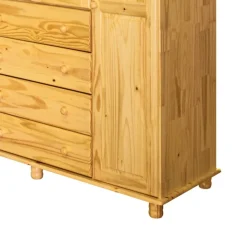 Wohnen Kleiderschränke|Schränke<Landhaus Kleiderschrank aus Kiefernholz - Lajuna