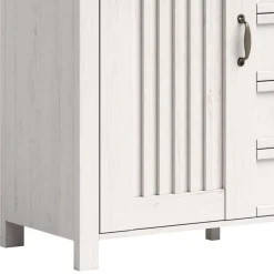 Wohnen Sideboards<Landhaus Kombi-Kommode in Weiß - Malvissa