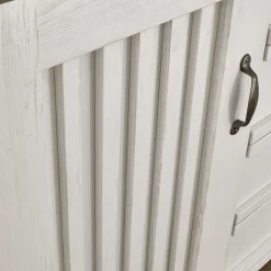 Wohnen Sideboards<Landhaus Kombi-Kommode in Weiß - Malvissa