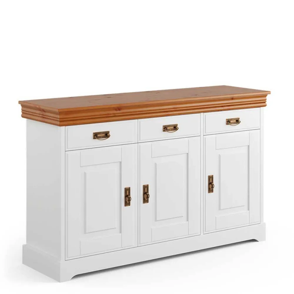 Wohnen Sideboards<Landhaus Kombi-Kommode zweifarbig - Varicano