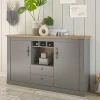 Wohnen Sideboards<Landhaus Kommode in Lichtgrau - Buleta