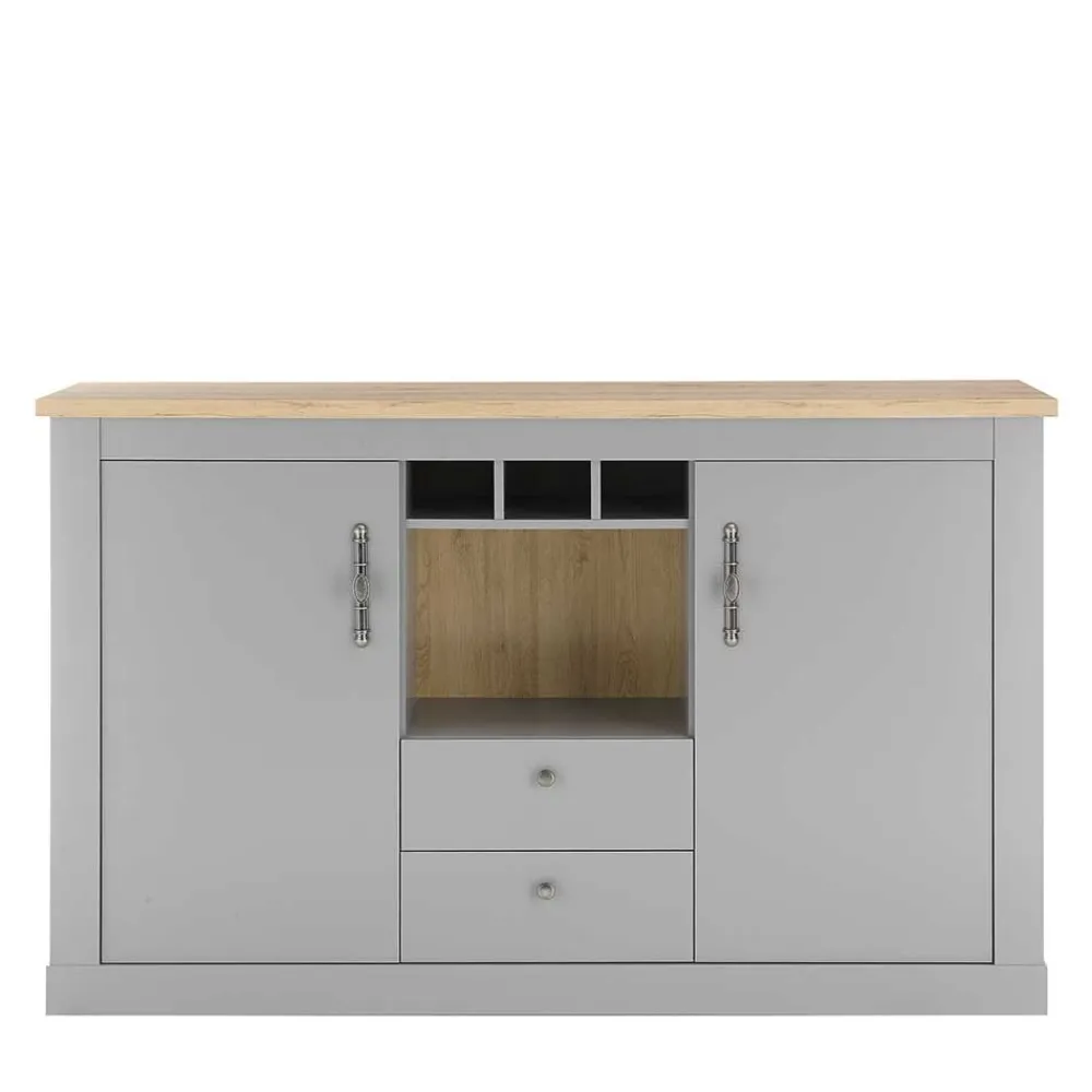 Wohnen Sideboards<Landhaus Kommode in Lichtgrau - Buleta