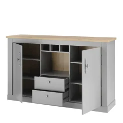 Wohnen Sideboards<Landhaus Kommode in Lichtgrau - Buleta