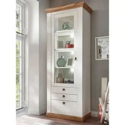 Wohnen Wohnwände<Landhaus Möbel Kombination für Wohnzimmer - Diatara (vierteilig)