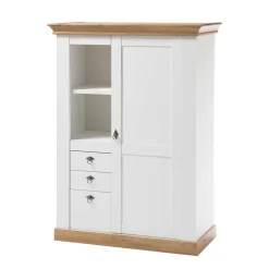 Wohnen Wohnwände<Landhaus Möbel Kombination für Wohnzimmer - Diatara (vierteilig)