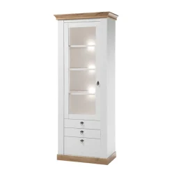 Wohnen Wohnwände<Landhaus Möbel Kombination für Wohnzimmer - Diatara (vierteilig)
