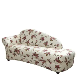 Wohnen Sofas<Landhaus Recamiere mit Blumen Stoff - Nitesa