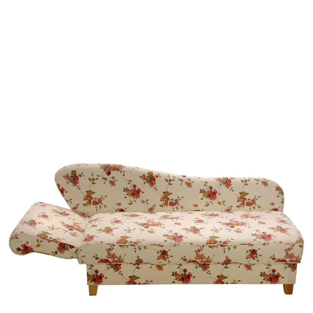 Wohnen Sofas<Landhaus Recamiere mit Blumen Muster - Barreras