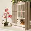 Wohnen Regale<Landhaus Regal im Fenster Look - Sialom