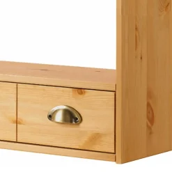Wohnen Regale<Landhaus Regal mit 2 Ablagen & 3 Schubladen - Zimoni