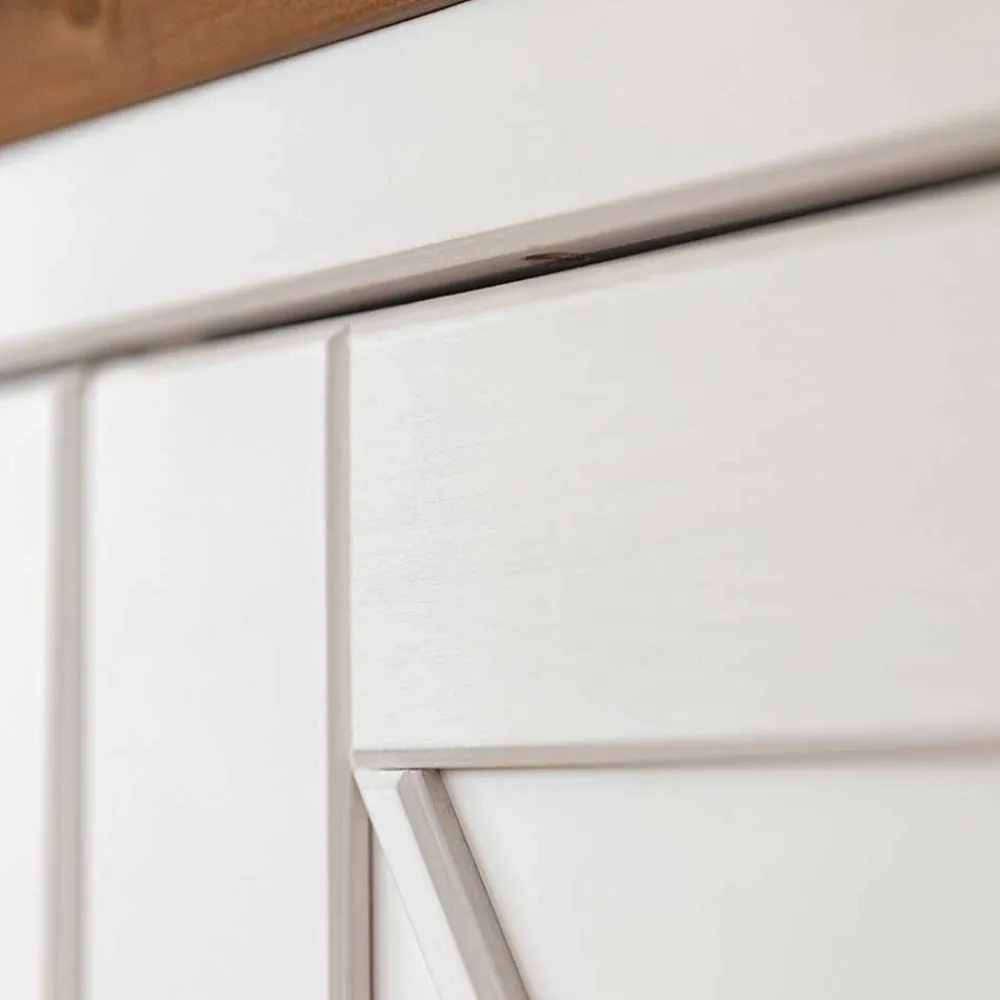 Wohnen Sideboards<Landhaus Sideboard aus Kiefer zweifarbig - Zalya