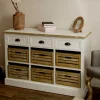 Wohnen Sideboards<Landhaus Sideboard Calavon mit Körben