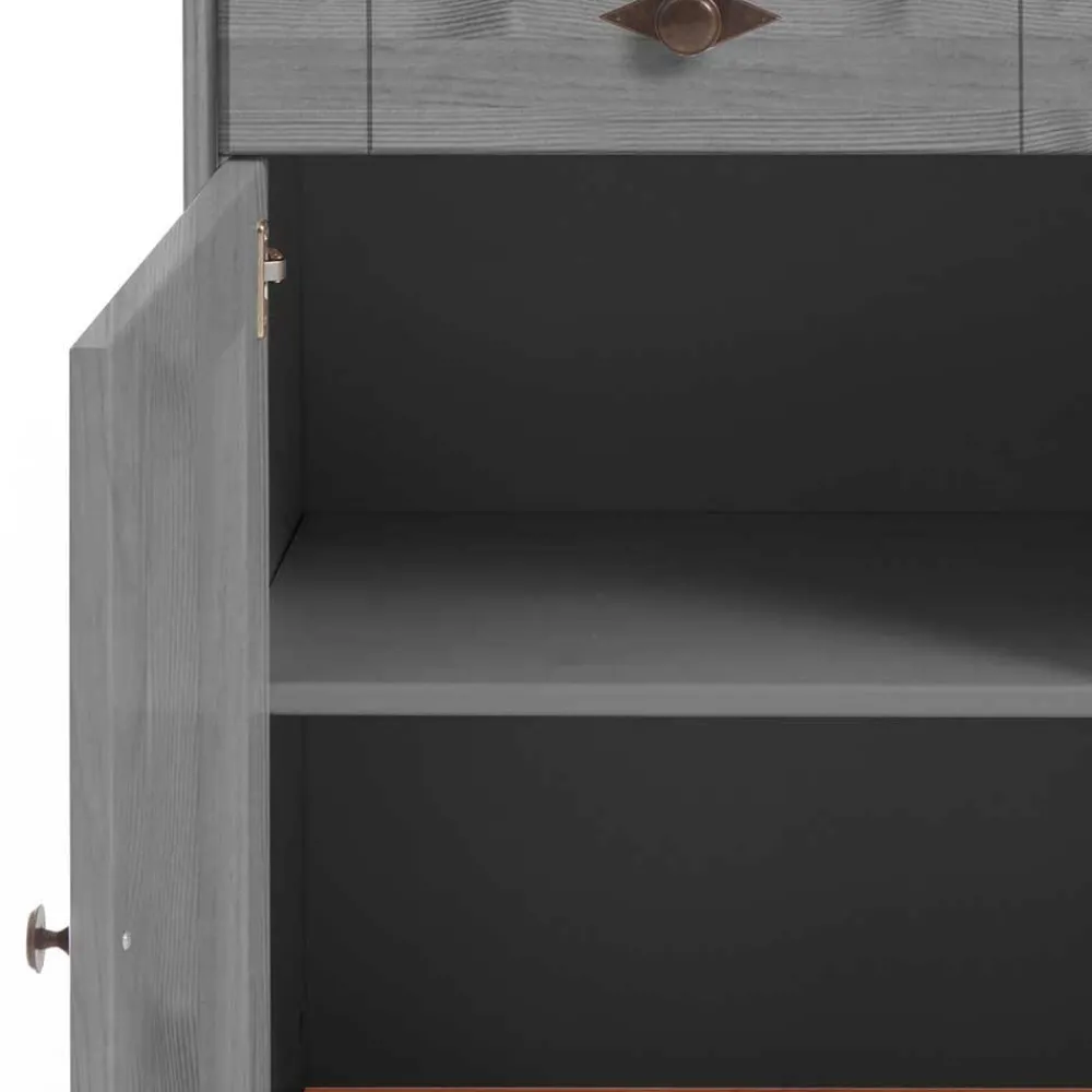 Wohnen Sideboards<Landhaus Sideboard Cempino in Grau