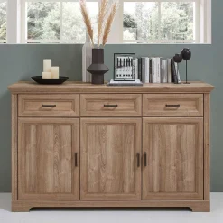 Wohnen Sideboards<Landhaus Sideboard in Eiche Optik - Barack