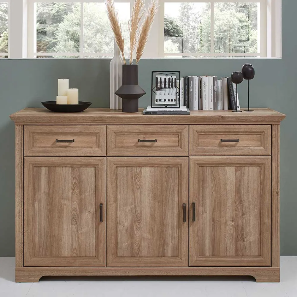 Wohnen Sideboards<Landhaus Sideboard in Eiche Optik - Barack