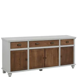 Wohnen Sideboards<Landhaus Sideboard in Holz Braun - Veproma