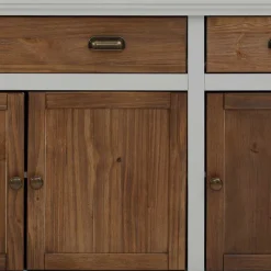 Wohnen Sideboards<Landhaus Sideboard in Holz Braun - Veproma