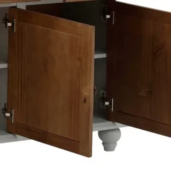 Wohnen Sideboards<Landhaus Sideboard in Holz Braun - Veproma