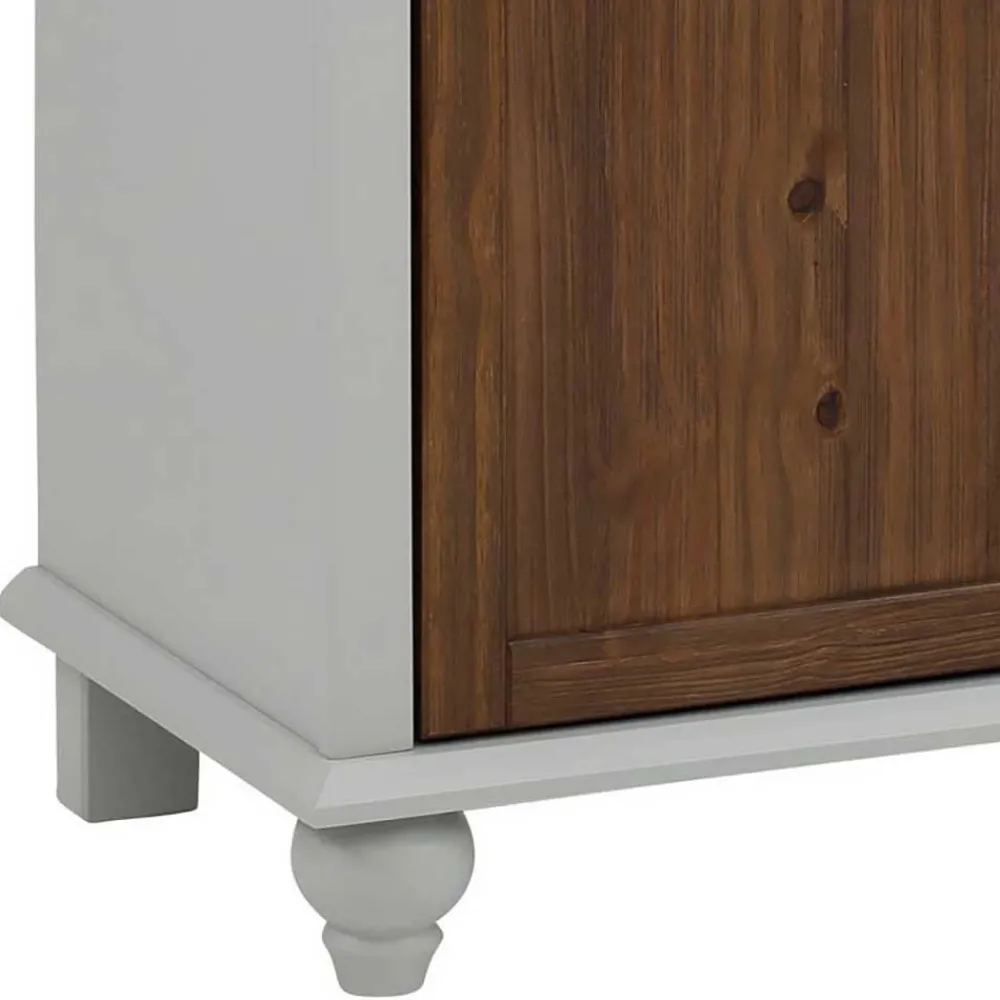 Wohnen Sideboards<Landhaus Sideboard in Holz Braun - Veproma
