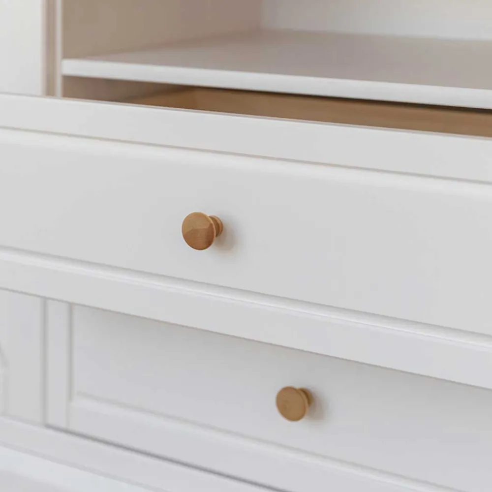 Wohnen Sideboards<Landhaus Sideboard in Weiß & Natur Kiefer - Saluts
